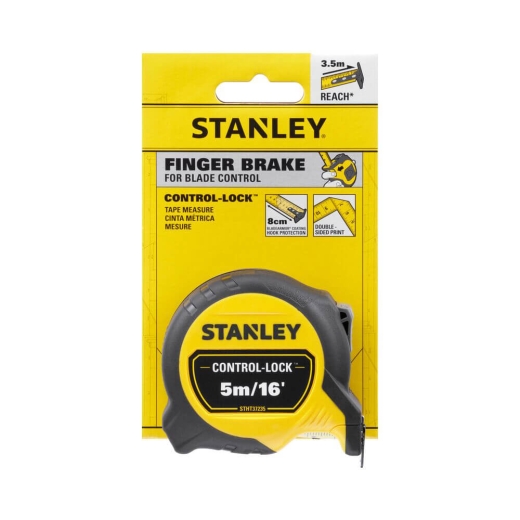 Вимірювальна рулетка STANLEY STHT37235-5 CONTROL-LOCK довжиною 5 м, шириною 25 мм - 6