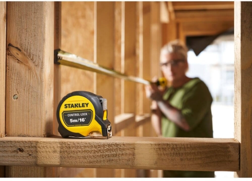 Вимірювальна рулетка STANLEY STHT37235-5 CONTROL-LOCK довжиною 5 м, шириною 25 мм - 9