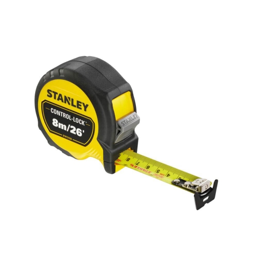 Рулетка вимірювальна STANLEY STHT37236-5 CONTROL-LOCK довжиною 8 м, шириною 25 мм - 2