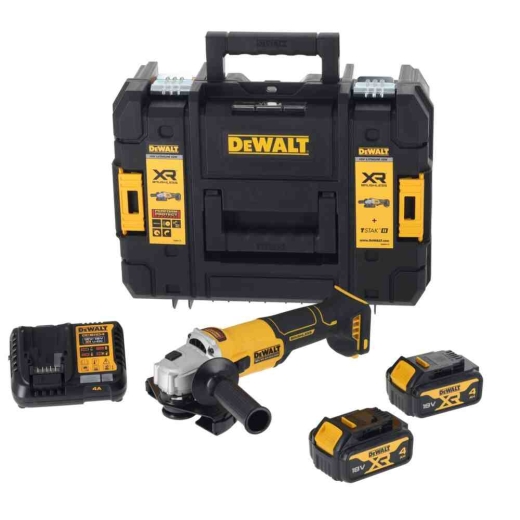 Шліфмашина кутова - болгарка акумуляторна безщіткова DeWALT DCG407M2T - 6