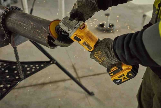 Шліфмашина кутова - болгарка акумуляторна безщіткова DeWALT DCG407M2T - 8
