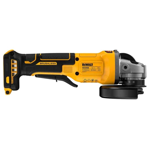Шліфмашина кутова - болгарка акумуляторна безщіткова DeWALT DCG408N - 3