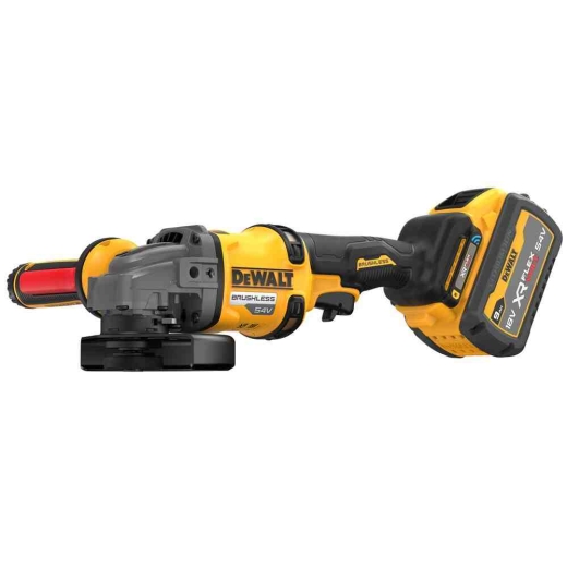 Шлифмашина угловая - болгарка аккумуляторная бесщёточная DeWALT DCG418SHDX2 - 2