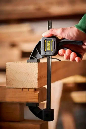 Струбцина STANLEY FMHT0-83211 FatMax L триггерная с максимальным усилием сжатия 135 кг - 5