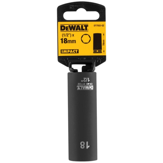 Головка торцева DeWALT DT7552 ударна довга IMPACT - 2