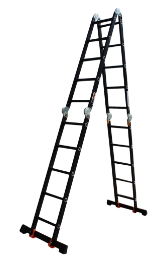 Драбина трансформер GTM KMP405A 4*5 алюмінієва, 5.75 м - 7