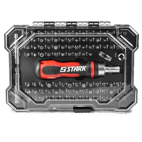 Викрутка реверсивна з набором біт Stark SBKIT-105 - 6