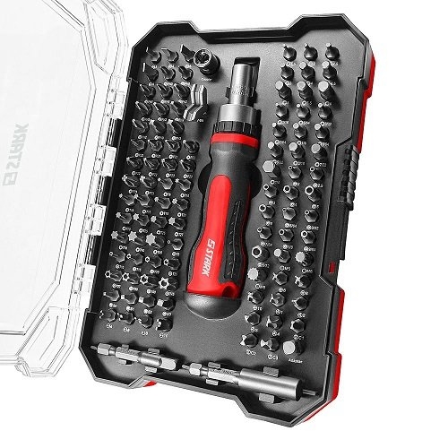 Викрутка реверсивна з набором біт Stark SBKIT-105 - 7