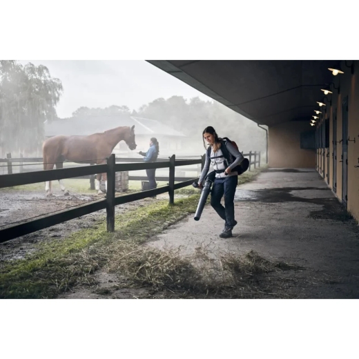 Ранцевый аккумуляторный воздуходув Husqvarna 340iBT (9707621-01) - 5