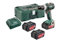 Аккумуляторный ударный шуруповерт Metabo SB 18 LT BL Set (602316960) - 1
