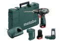 Акумуляторний ударний шуруповерт Metabo PowerMaxx SB Basic + Адаптер PowerMaxx PA (600385910) - 1
