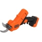 Садовые ножницы - секатор аккумуляторный BLACK+DECKER BCPP18B - 1