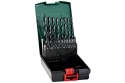 Набір свердел по металу Metabo HSS-R SP 19 штук 627666000 - 1