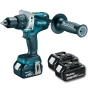 Акумуляторний дриль-шуруповерт Makita DDF 481 RT3J - 1