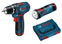 Аккумуляторный шуруповерт Bosch GSR 12V-15 + фонарик Bosch GLI 12V-80 - 1