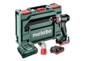 Акумуляторний шуруповерт Metabo PowerMaxx BS 12 BL Q Set, 601045920 - 1