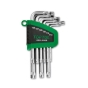Г-подібні ключі TOPTUL TORX T10-T50 9 од. (GAAL0913) GSN-09SS - 1