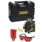 Нивелир линейный лазерный красный STANLEY FMHT1-77416 "FatMax" 360°, диапазон 15 м, точность 3/6 мм на 10 м - 2