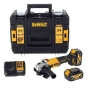 Шліфмашина кутова - болгарка акумуляторна безщіткова DeWALT DCG407M2T - 7