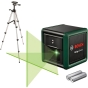 Лазерный нивелир Bosch Quigo Green Set со штативом и батарейками - 3