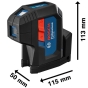 Лазерный нивелир Bosch GPL 3G - 3