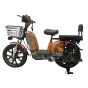 Велоскутер аккумуляторный Forte EM 219WS Коричневый - 1
