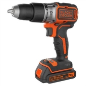 Аккумуляторная бесщёточная ударная дрель-шуруповёрт BLACK+DECKER BL188KB Аккумуляторная бесщёточная ударная дрель-шуруповёрт BLACK+DECKER BL188KB