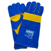 Рукавички захисні Haisser 211523 замшеві сині