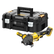 Шлифмашина угловая - болгарка бесщеточная аккумуляторная DeWALT DCG418NT Шлифмашина угловая - болгарка бесщеточная аккумуляторная DeWALT DCG418NT