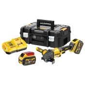 Шлифмашина угловая - болгарка бесщеточная аккумуляторная DeWALT DCG418T2 Шлифмашина угловая - болгарка бесщеточная аккумуляторная DeWALT DCG418T2
