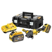 Шлифмашина угловая - болгарка бесщеточная аккумуляторная DeWALT DCG418X2 Шлифмашина угловая - болгарка бесщеточная аккумуляторная DeWALT DCG418X2