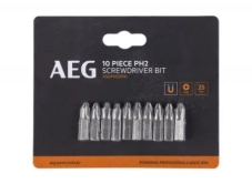 Набір біт AEG ASDPH22510 РН2x25 мм 10 шт Набір біт AEG ASDPH22510 РН2x25 мм 10 шт