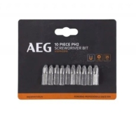 Набір біт AEG ASDPZ22510 РZ2х25 мм 10 шт Набір біт AEG ASDPZ22510 РZ2х25 мм 10 шт