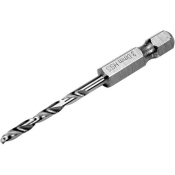 Свердло по металу YATO YT-44863 3 x 61/31 мм HEX-1/4" HSS 6542 для нержавіючої конструктивної легованої сталі Свердло по металу YATO YT-44863 3 x 61/31 мм HEX-1/4" HSS 6542 для нержавіючої конструктивної легованої сталі