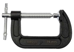 Струбцина G-подібна YATO YT-64252 75 мм 3" Струбцина G-подібна YATO YT-64252 75 мм 3"