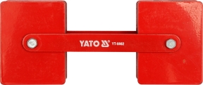 Струбцина магнітна для зварювання YATO YT-0862 85x65x22 мм 2 x 22.5 кг Струбцина магнітна для зварювання YATO YT-0862 85x65x22 мм 2 x 22.5 кг
