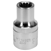 Головка торцевая Spline YATO YT-14821 1/2" M9 x 38 мм CRV Головка торцевая Spline YATO YT-14821 1/2" M9 x 38 мм CRV