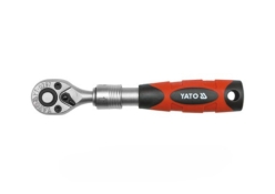 Тріщатка 1/4" телескопічна YATO YT-0297 150-200 мм 72 зубці Тріщатка 1/4" телескопічна YATO YT-0297 150-200 мм 72 зубці