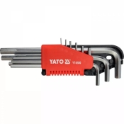 Ключі 6-гранні Г-подібні YATO YT-0500 Ключі 6-гранні Г-подібні YATO YT-0500