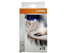 Крейда для маркування стовбурів дерев Stihl, синя, 12 штук в упаковці Крейда для маркування стовбурів дерев Stihl, синя, 12 штук в упаковці