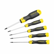 Набір викруток CushionGrip, 5 штук, Torx: №: TT5, TT6, TT8, TT10, TT15 STANLEY STHT2-65155 Набір викруток CushionGrip, 5 штук, Torx: №: TT5, TT6, TT8, TT10, TT15 STANLEY STHT2-65155