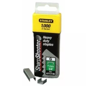 Скоби тип G висотою 10 мм для степлера Heavy Duty, в упаковці 1000 шт STANLEY 1-TRA706T Скоби тип G висотою 10 мм для степлера Heavy Duty, в упаковці 1000 шт STANLEY 1-TRA706T