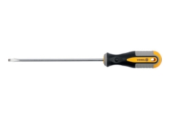 Отвертка плоская VOREL 60913 SL4 х 150 мм Cr-V Отвертка плоская VOREL 60913 SL4 х 150 мм Cr-V