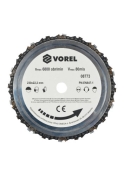 Диск ланцюговий по дереву для шліфмашини VOREL 08773 Ø= 230 мм Диск ланцюговий по дереву для шліфмашини VOREL 08773 Ø= 230 мм