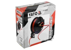 Шланг пневматичний ПВХ на бобіні YATO YT-24250 з швидкоз'єдн. наконеч-ми 1/4" Ø=9.5мм, тиск- 20Bar, l=15м Шланг пневматичний ПВХ на бобіні YATO YT-24250 з швидкоз'єдн. наконеч-ми 1/4" Ø=9.5мм, тиск- 20Bar, l=15м