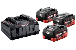 Базовий комплект Metabo LiHD 3x5.5 Аг + 1x ASC 145 685074000 Базовий комплект Metabo LiHD 3x5.5 Аг + 1x ASC 145 685074000