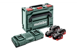 Базовий комплект Metabo LiHD 4x8.0 Аг + ASC 145 DUO + MetaBox 685135000 Базовий комплект Metabo LiHD 4x8.0 Аг + ASC 145 DUO + MetaBox 685135000