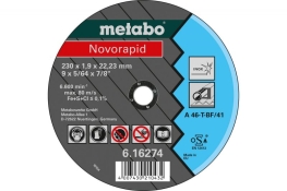 Відрізний диск Metabo Novorapid Inox A 46-T, 180 мм 616273000 Відрізний диск Metabo Novorapid Inox A 46-T, 180 мм 616273000