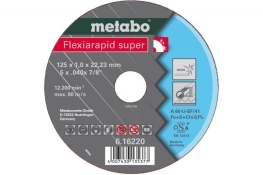 Відрізний диск Metabo Flexiarapid Super Inox Hydro Resist A 36-U, 230 мм 616228000 Відрізний диск Metabo Flexiarapid Super Inox Hydro Resist A 36-U, 230 мм 616228000