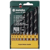 Набір свердел по дереву Metabo 8 штук 627202000 Набір свердел по дереву Metabo 8 штук 627202000